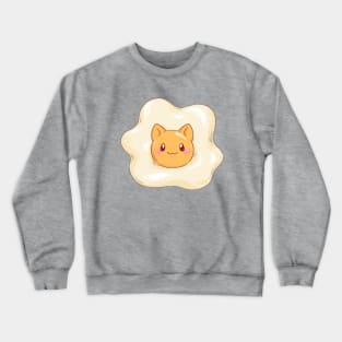 Egg Cat Crewneck Sweatshirt